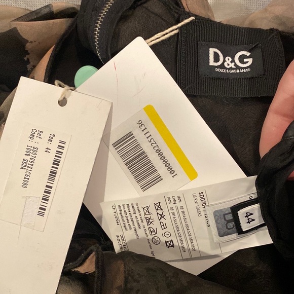 D&G silk organza dress 44/8 - Picture 4 of 5